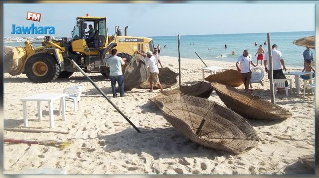 حصيلة حملة للشرطة البلدية في عدد من الجهات