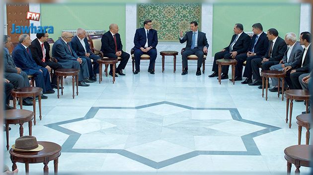 فحوى لقاء وفد اتحاد الشغل مع بشار الأسد