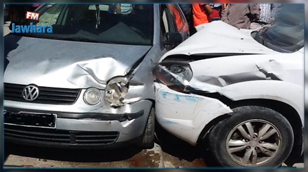 جربة : وفاة شخص في اصطدام بين سيارتين ليبية وتونسية