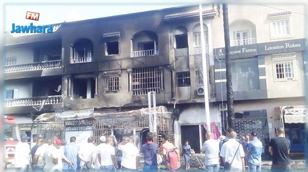 عون من الحماية المدنية يتعرض إلى صعقة كهربائية أثناء إخماد حريق 