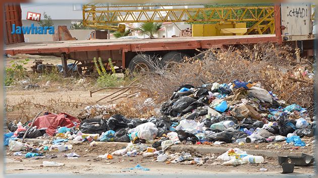 المهدية : متساكنو العالية يحتجون على المصب العشوائي للنفايات