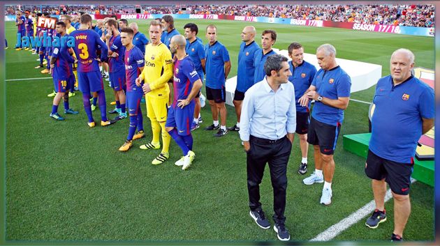 برشلونة تفوز بكأس خوان غامبر