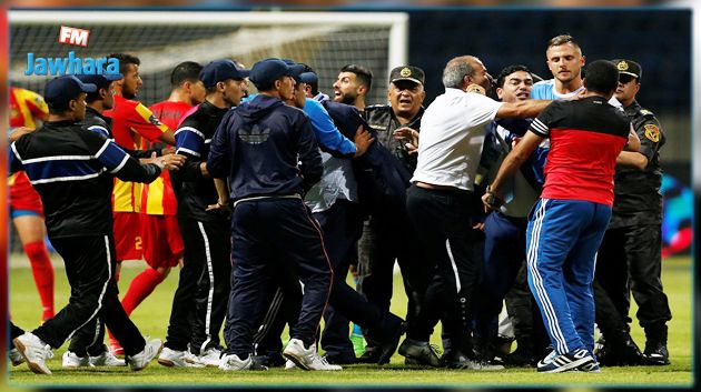 الفيصلي الأردني يعتذر عن شغب لاعبيه في مباراة الترجي