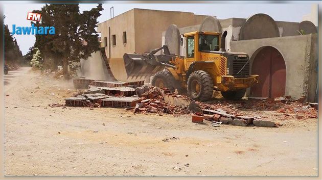 تنفيذ 6 قرارات هدم في بئر بورقبة   