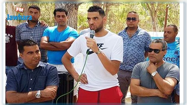 صالح الماجري يزور الأطفال الجانحين بمخيم الرمال ببنزرت