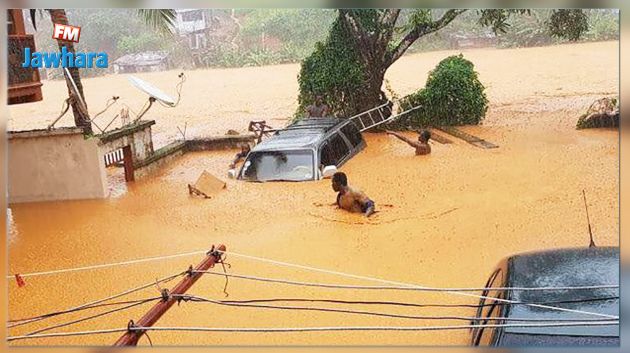 ارتفاع عدد ضحايا الانهيار الأرضي والفيضانات في سيراليون