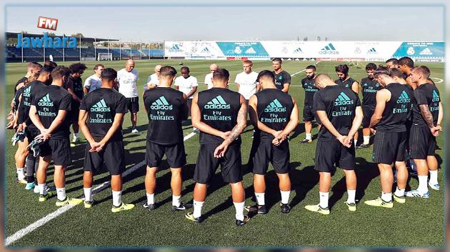 دقيقة صمت في تمارين الريال و برشلونة تضامنا مع ضحايا حادثة الدهس