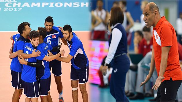 بطولة العالم للكرة الطائرة: الهزيمة الثالثة لمنتخب الأصاغر