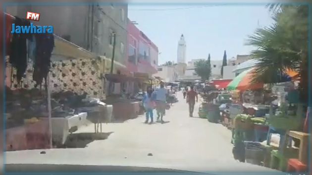 إزالة 22 نقطة انتصاب فوضوي بأكودة