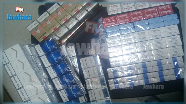 6000 علبة سجائر في بيت حارس القباضة المالية بتاجروين !