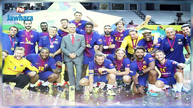 وائل جلوز يتوج مع برشلونة بكأس العالم لكرة اليد (تصريح صوتي)