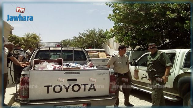 حجز بضائع مهربة فاقت قيمتها 6 ملايين دينار