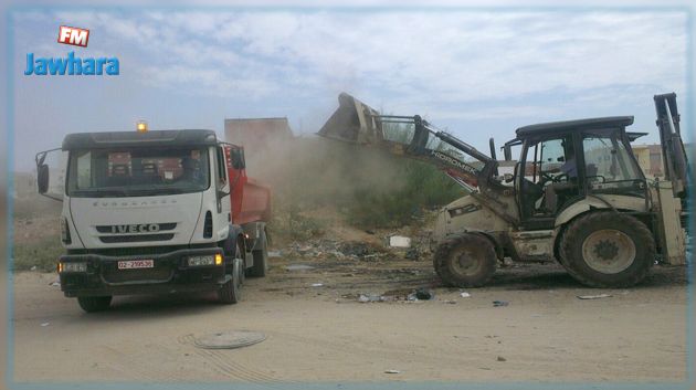 صفاقس : البلدية ترفع 2200 طنّ من فضلات العيد خلال 4 أيام