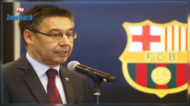 جماهير برشلونة تطلق حملة لسحب الثقة من رئيس النادي
