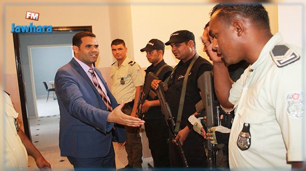 قبلّي : افتتاح الدائرة الامنية للحرس الوطني بسوق الأحد