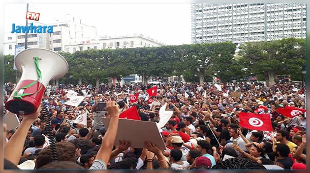 راشد الغنوشي يعلّق على طريقة الاحتجاج على قانون المصالحة 