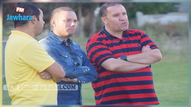 نبيل معلول حاضر في تمارين النجم الساحلي