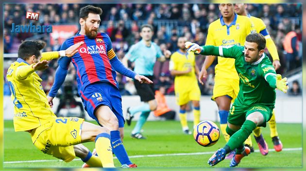 مواجهة برشلونة و لاس بالماس ستدور في موعدها