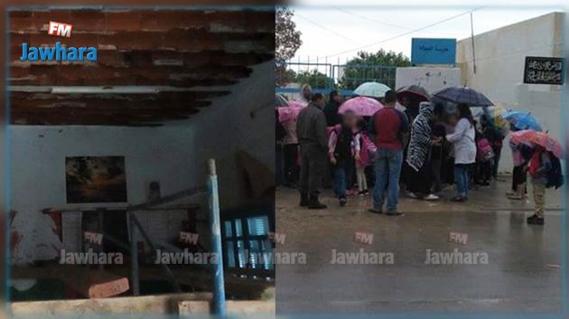 القيروان : أولياء يمنعون أبنائهم من الإلتحاق بمدرسة آيلة للسقوط
