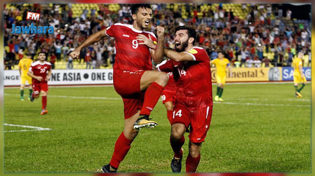 المنتخب السوري يتعادل و يبقي على أمله في الترشح للمونديال
