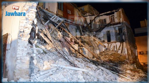 رئيس الحكومة يأذن بإجراء اختبار لتحديد أسباب انهيار بناية سوسة