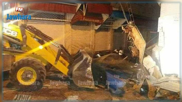 تواصل حملة القضاء على الانتصاب الفوضوي في شوارع العاصمة