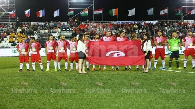 إفتتاح كأس العالم لكرة القدم المصغرة تونس 2017