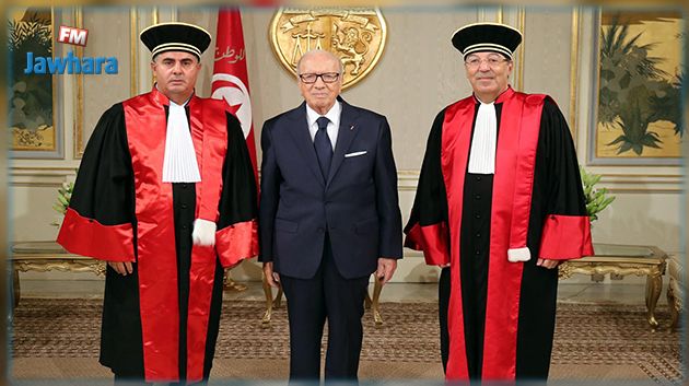العضوان الجديدان للمجلس الأعلى للقضاء يؤديان اليمين أمام رئيس الجمهورية