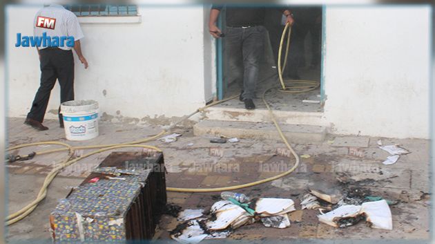 حرق القسم الخارجي لإعدادية الزهراء بسوسة : المندوب يوضح