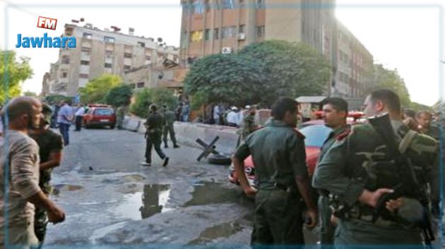 4 قتلى في تفجيرات انتحارية استهدفت مقرا للشرطة في دمشق