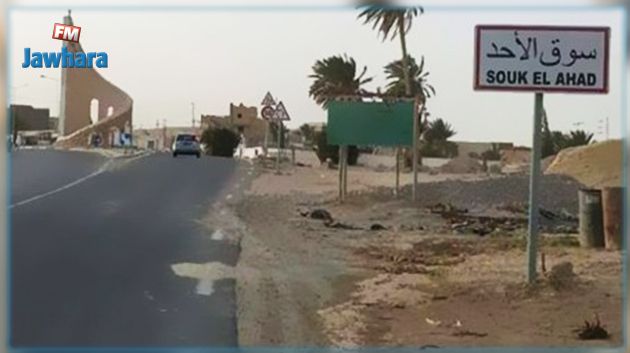 حرق مقر معتمدية سوق الأحد بقبلي