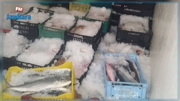 حجز أسماك غير صالحة للاستهلاك على متن 6 شاحنات قادمة من ليبيا