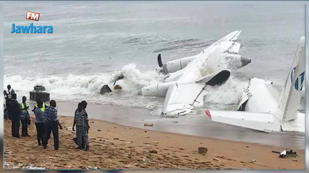 ساحل العاج : سقوط طائرة بعد إقلاعها من مطار أبيدجان