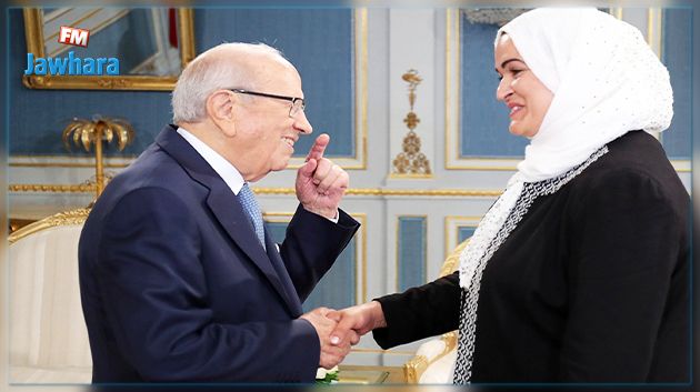 الذكرى 5 لاغتياله : رئيس الجمهورية يستقبل أرملة لطفي نڤض
