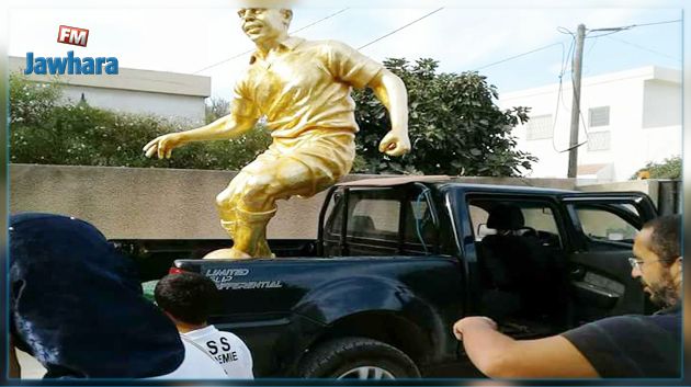 موعد تنصيب مجسم ساحر الاجيال حمادي العقربي