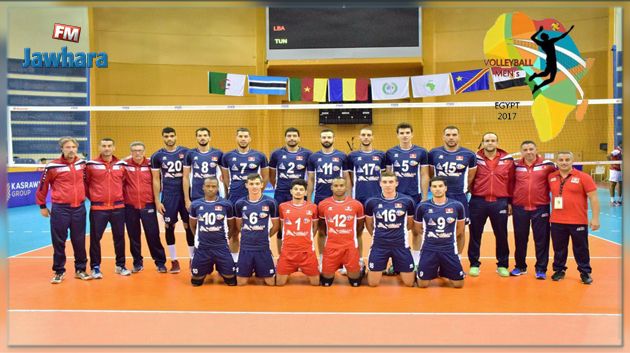 بطولة افريقيا للكرة الطائرة : المنتخب الوطني في ربع النهائي