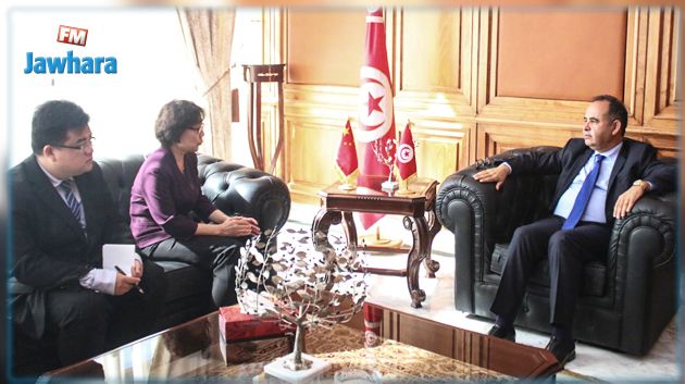 إحداث قطب صناعي بجرجيس محور لقاء وزير أملاك الدولة بسفيرة الصين في تونس