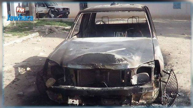 الرديف : اقتحام مركز للأمن وإحراق سيارة ادارية