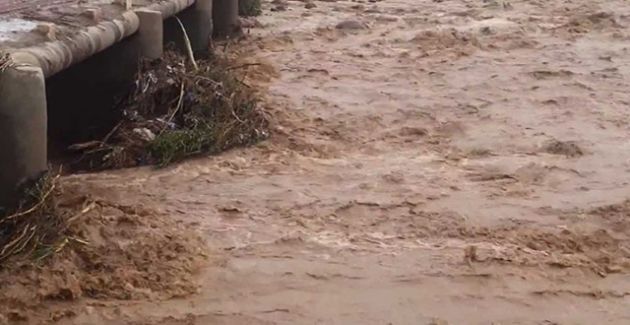 المياه تغمر عددا من المنازل في غمراسن