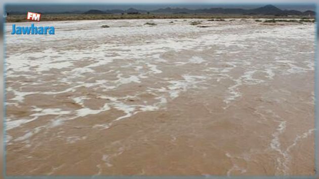 كميات الأمطار المسجلة في الساعات الـ24 في الجنوب التونسي