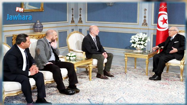 رئيس الجمهورية يلتقي وفدًا عن الاتحاد الدولي للصحفيّين