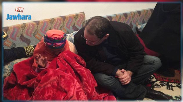 رئيس الحكومة يزور عائلة المعتمد الشهيد محسن بنعاسي