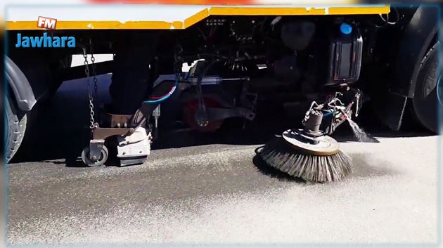 الشروع في الكنس الكهربائي للطرقات بداية من ديسمبر المقبل