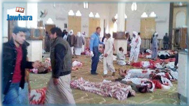هجوم مسجد مصر : ارتفاع عدد الشهداء إلى 305