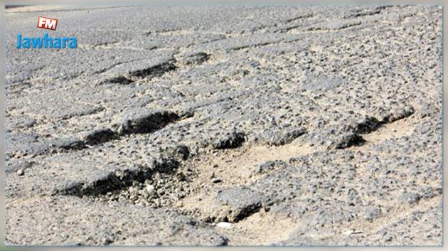 المكنين : 51.25 % نسبة الطرقات الرديئة 