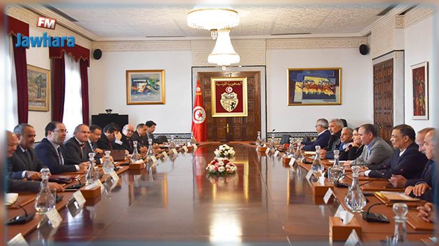 اجتماع بين رئيس الحكومة وممثلين عن اتحاد الشغل