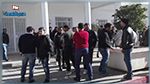 وقفة احتجاجية للناجحين في مناظرة شركة النقل بالساحل