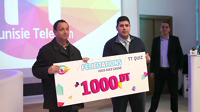 Tunisie Telecom تنظم حفل توزيع الجوائز في مسابقة TT Quiz