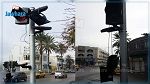 شهرا بعد تركيزها : تخريب العلامات الضوئية بعد دربي قابس