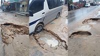 حالة كارثية للطرقات بقصور الساف بعد نزول الامطار